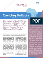 Covid 19 Bulletin 012