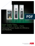 Power Quality Filters Pqfi - PQFM - PQFK - Pqfs