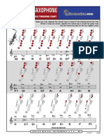 SAXOFONE - DIGITAÇÃO - Posição de Notas No Saxofone - Yamaha