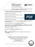 Documentos Solicitados Estudio de Seguridad v3