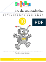 AV0010 Actividades Series Numericas Edufichas