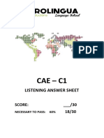 CAE Report Writing Guide | PDF