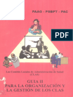 1998 - Guia II para La Organizacion y Gestion de Los CLAS