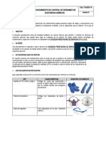 P-SGSST-16 Procedimiento Control Derrame Químico