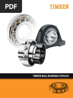 Timken Ball Bearing Catalog 10734