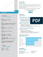 Plantilla para hacer CV