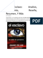 El Esclavo: análisis, argumento y resumen