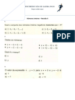 Numeros inteiros revisão 3