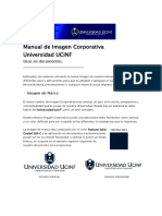 Manual de Imagen Corporativa UCINF