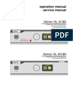 Operation Manual Service Manual: Xenon XL-A180
