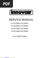 Service Manual: EV10C2DB6, H10C2MR63 EV13C2DB6, H13C2MR63 EV18C2DB6, H18C2MR63 EV24C2DB6, H24C2MR63