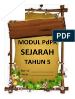 Modul PdPR Sejarah Tahun 5 SK Padang Gajah