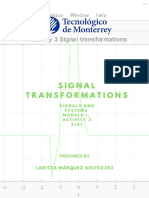 Signal Transformations: Prepared by