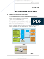 Manual Control Electronico Motor Diesel Sensores Funciones Controladas Ecu