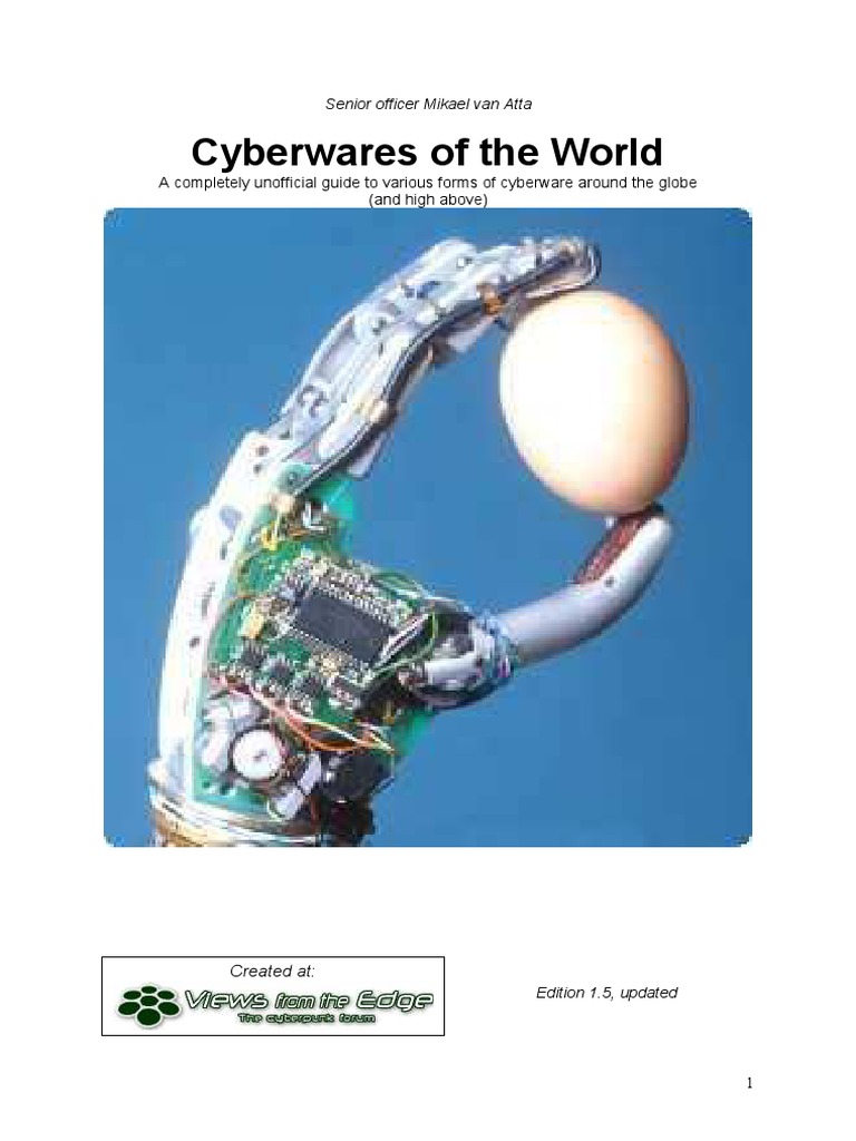 Cyberpunk 2020 - Net - Cybernetics - Cyberwares of The World 1.5 | PDF ...