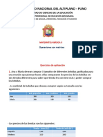 Operaciones con matrices