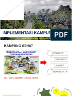 Implementasi Kampung Sehat 