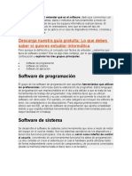 Tipos de Software