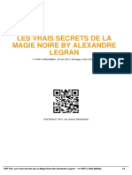 Les Vrais Secrets de La Magie Noire by Alexandre A 5a9594b31723dd555c2d7e4c