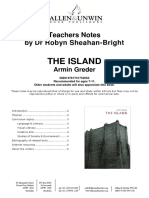 The Island: Teachers Notes by DR Robyn Sheahan-Bright