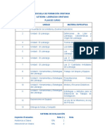 Plan de Curso de Liderazgo Cristiano