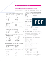 (Ordinary Differential Equations, Calculus (Vector Calculus) )