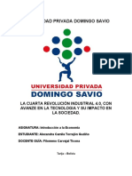 UNIVERSIDAD PRIVADA DOMINGO SAVIO,industria 4.0