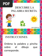 Descubre La Palabra Secreta