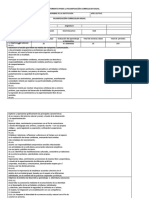 Formato para La Planificación Curricular Anual