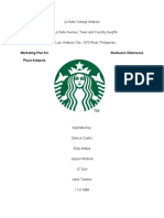 Marketing Plan For Starbucks Robinsons Place Antipolo