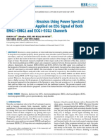 Prognosis of Sleep Bruxism Using Power Spectral Density Approach Applied On EEG Signal of Both EMG1-EMG2 and ECG1-ECG2 Channels