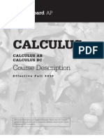 Ap Calculus Course Description