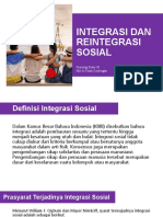 Integrasi Sosial - Sosiologi Kelas XI