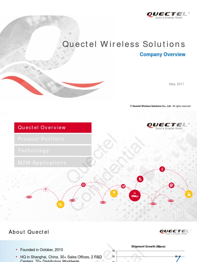 Quectel Company Overview en V3.5 Preliminary | PDF | Electromagnetic ...