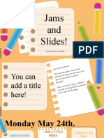 Jams and Slides SlidesMania