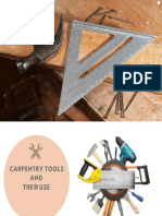 Toold and Equipment Use in Carpentry