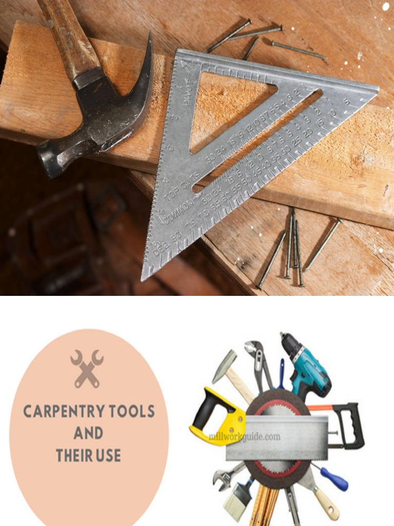 Carpentry Tools: Types and Uses | PDF | Home & Garden