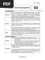 Ifrs 8: Operating Segments