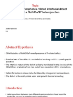 Evidence For A Phosphorus-Related Interfacial Defect Complex at A Gap/Ganp Heterojunction