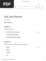 W3Schools Quiz Results1