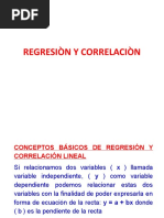 Regresiòn y Correlaciòn