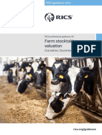 Farm Stocktaking Valuations 2nd Edition Rics