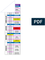 Horario San Marcos Semianual