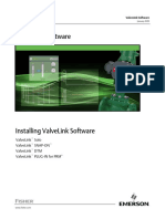 Installation Guide Valvelink Software 