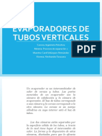 EVAPORADORES DE TUBOS VERTICALES