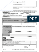 MCD Property Tax Return Form 2009-10