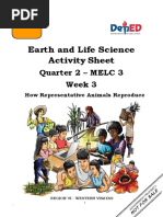 SHS - LAS - Earth & Life Science - MELC - 3 - Q2 - Week-3