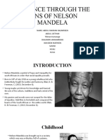 A Glance Through The Lens of Nelson Mandela