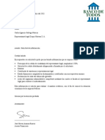 Carta de Solicitud de Informacion