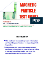 Magnetic Particle Inspection Method